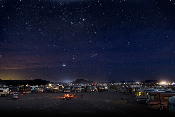 Starry Night at Quartzsite